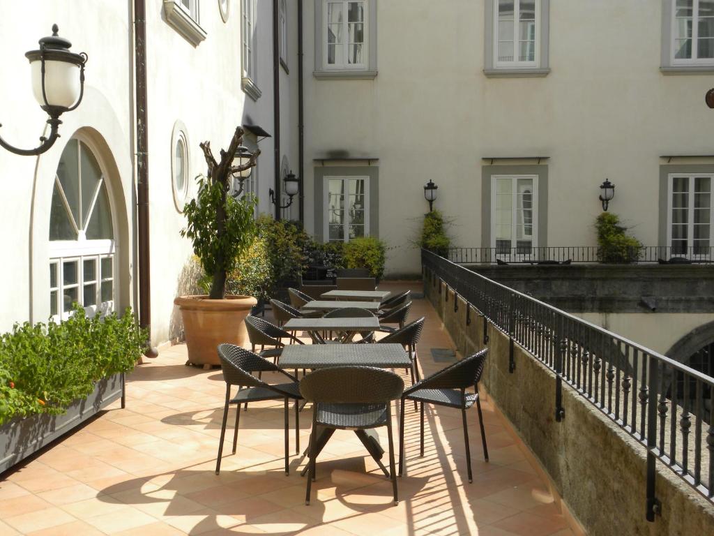Balkón nebo terasa v ubytování Palazzo Caracciolo Naples