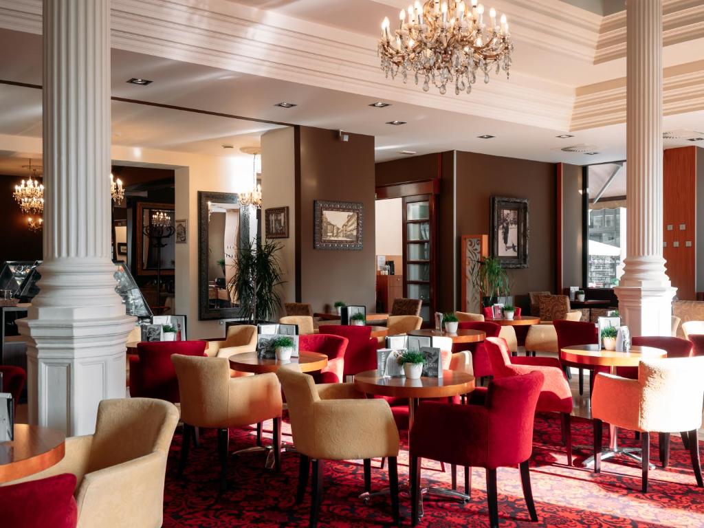 Posezení v ubytování Hotel Evropa