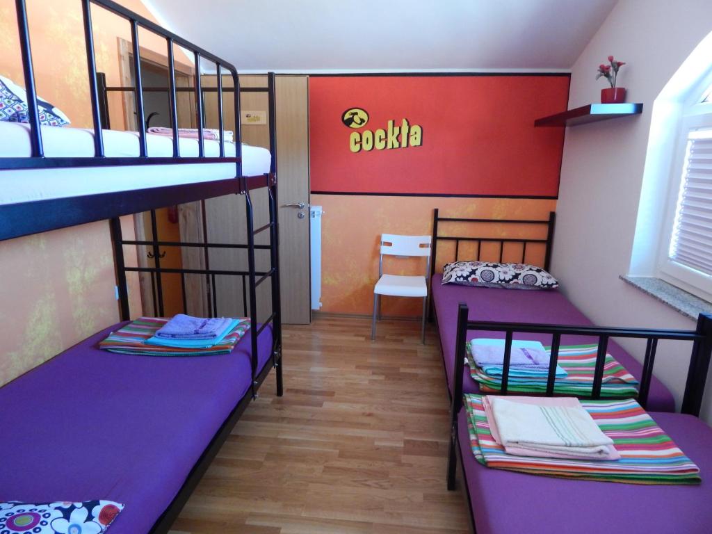 Postel nebo postele na pokoji v ubytování Hostel Ociski Raj