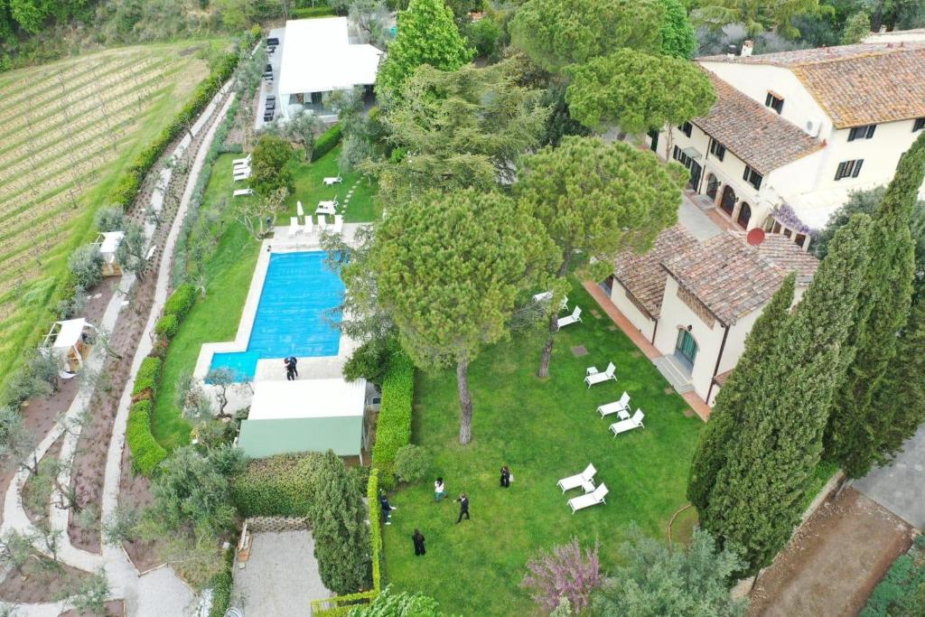 Bazén v ubytovaní Villa I Barronci Resort & Spa alebo v jeho blízkosti