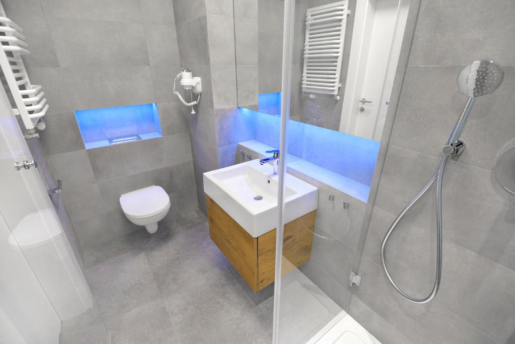 Kúpeľňa v ubytovaní Elite Apartments Waterlane Free Swimming Pool Access