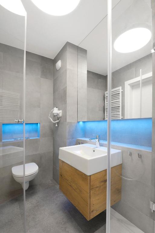 Kúpeľňa v ubytovaní Elite Apartments Waterlane Free Swimming Pool Access