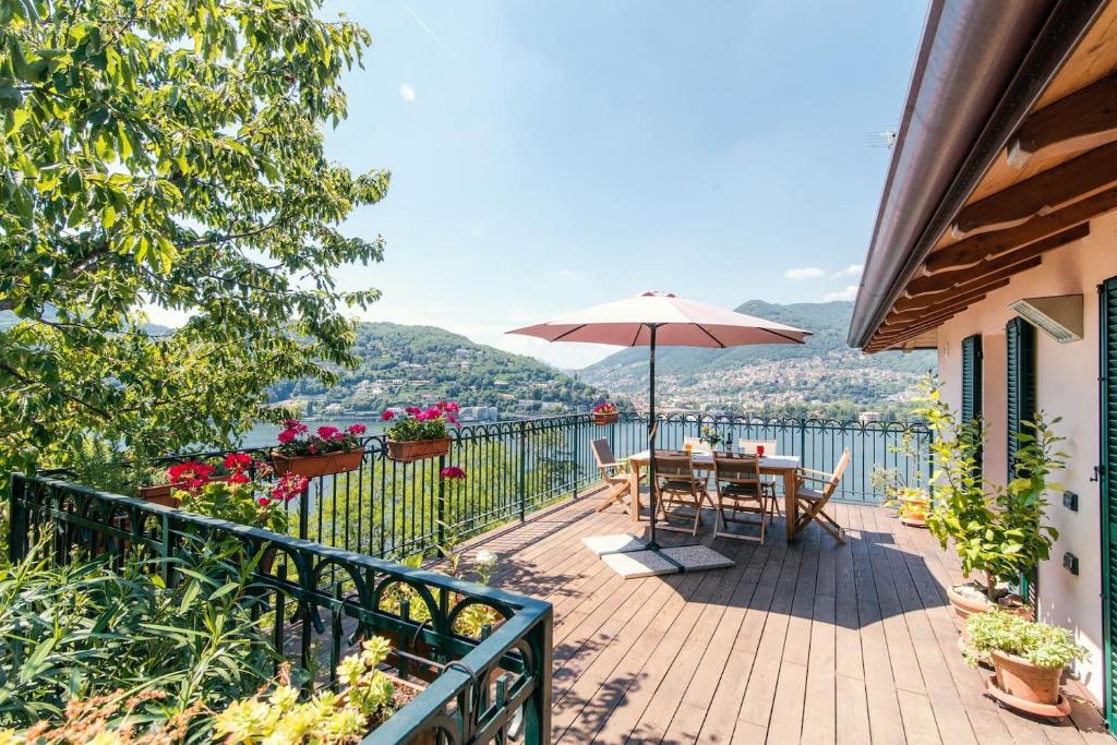 Naturlandskabet i nærheden af lejligheden