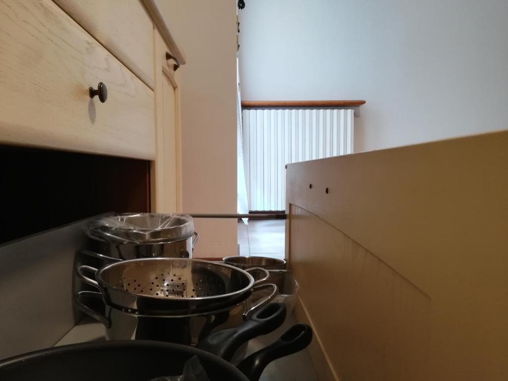 Kuchnia lub aneks kuchenny w obiekcie Le Betulle Affittacamere