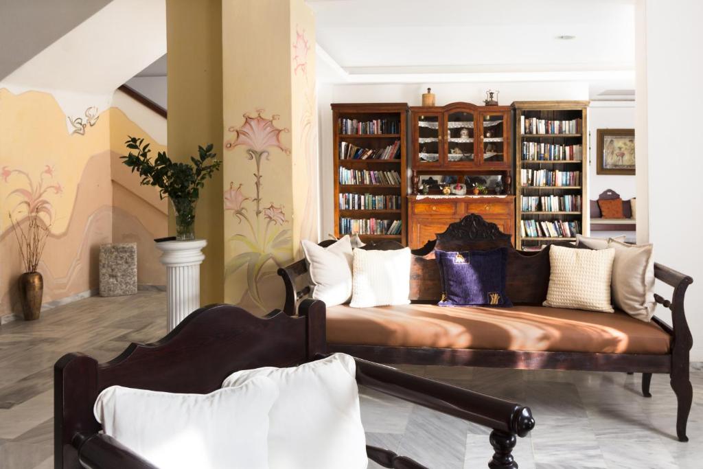 Posezení v ubytování Gardenia Hotel