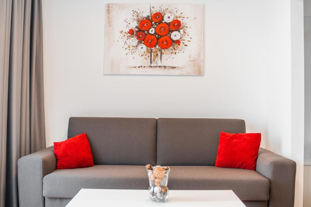 Posezení v ubytování Apartmány pri vstupe do Aquaparku