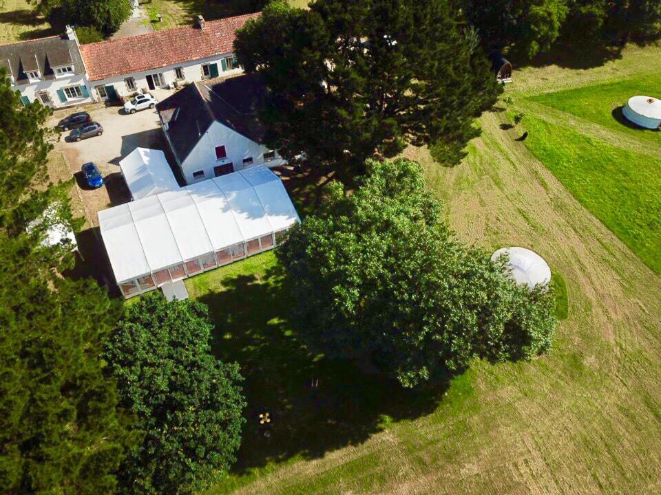 Zahrada ubytování Les Logis de Kerdrien