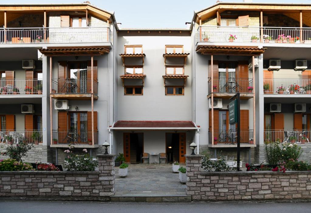 Hoone, kus korterhotell asub