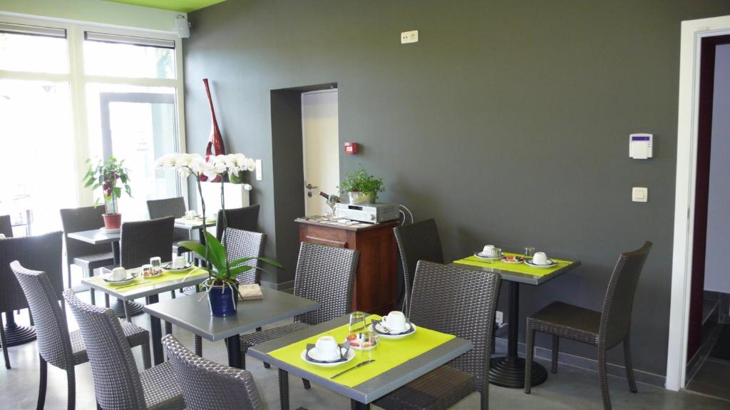 Posezení v ubytování Hotel La Librairie