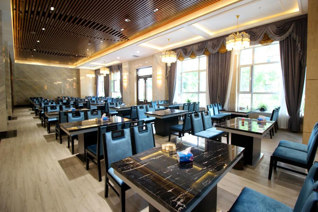 Posezení v ubytování Zhangye KAI RUI Hotel