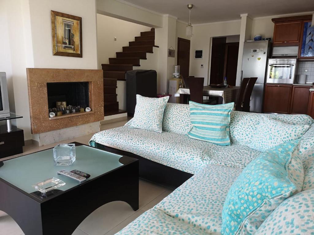 Posedenie v ubytovaní Luxury Sea View Vila 125m2