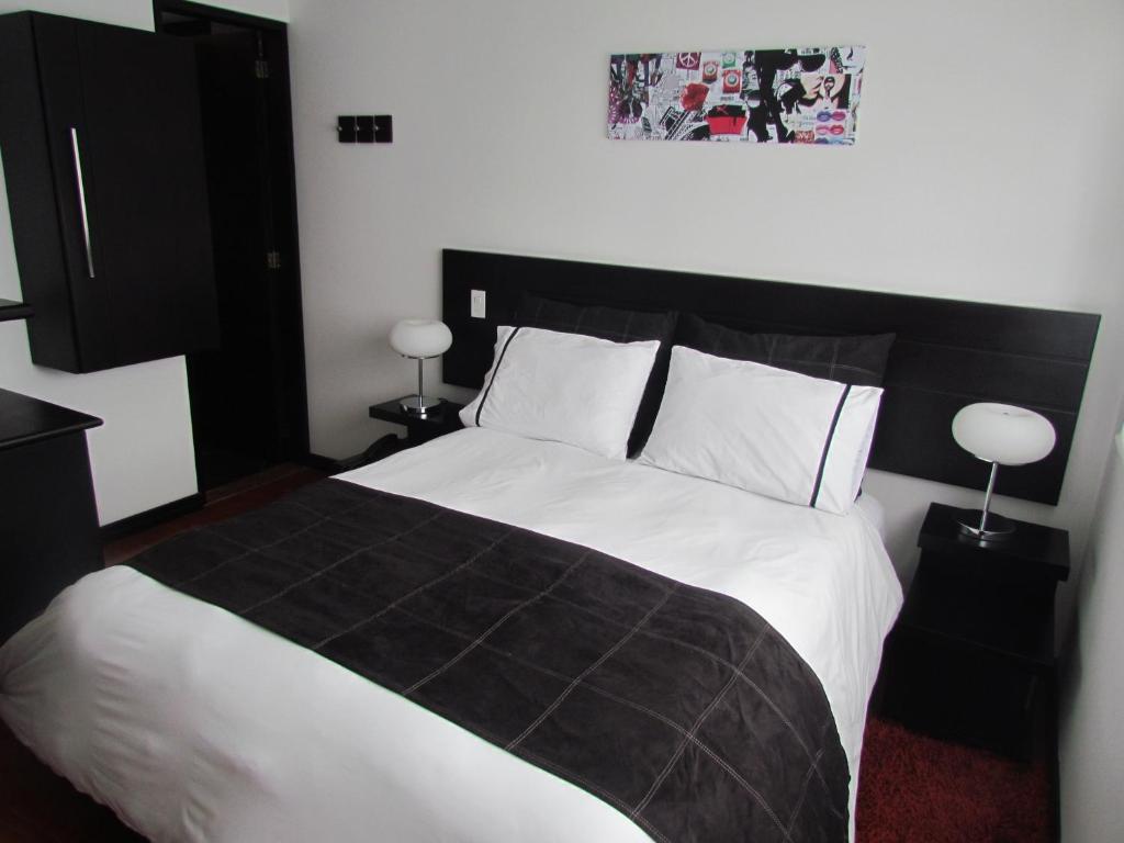 Postel nebo postele na pokoji v ubytování Hotel Classic