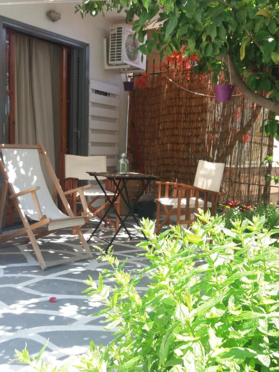 Zahrada ubytování poros apartment in garden