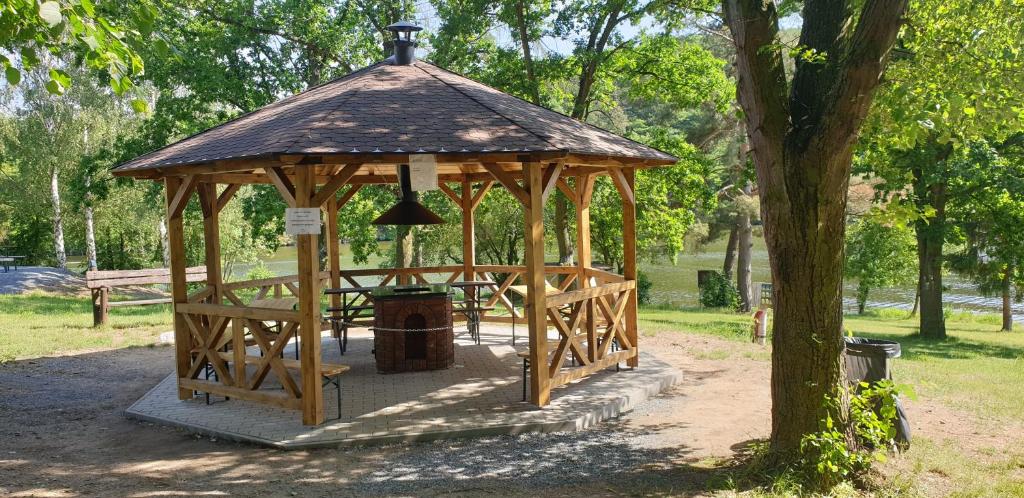 Zahrada ubytování Resort Beach Nová Živohošť