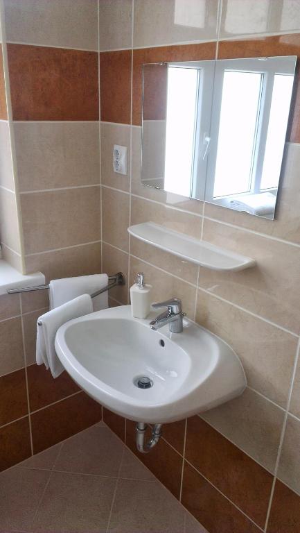 Koupelna v ubytování Broadway City Guesthouse