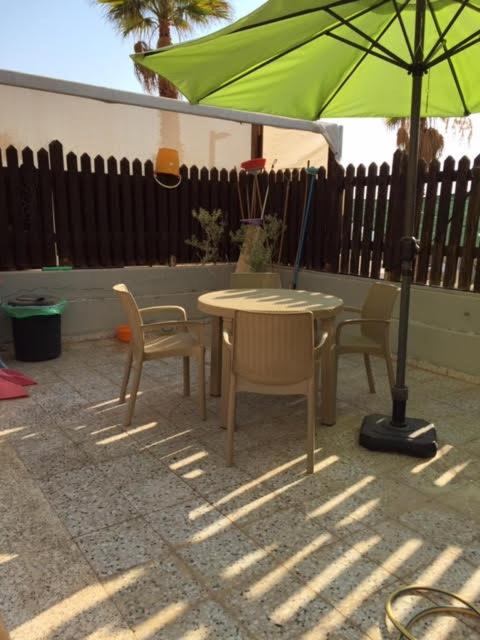 Patio nebo venkovní prostory v ubytování הבית של דרורי