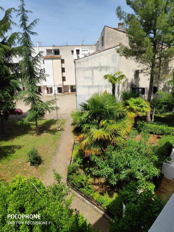 Vonkajšia záhrada v ubytovaní Apartman Cervar Porat