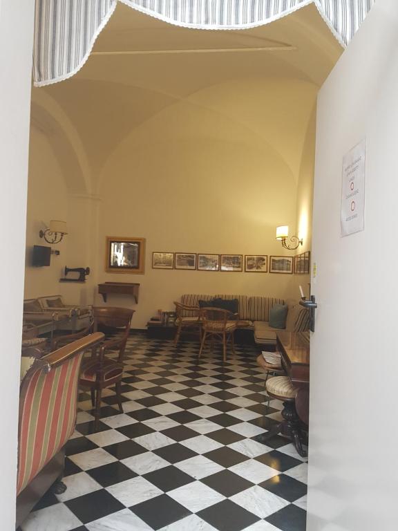 Posezení v ubytování Albergo Lungomare