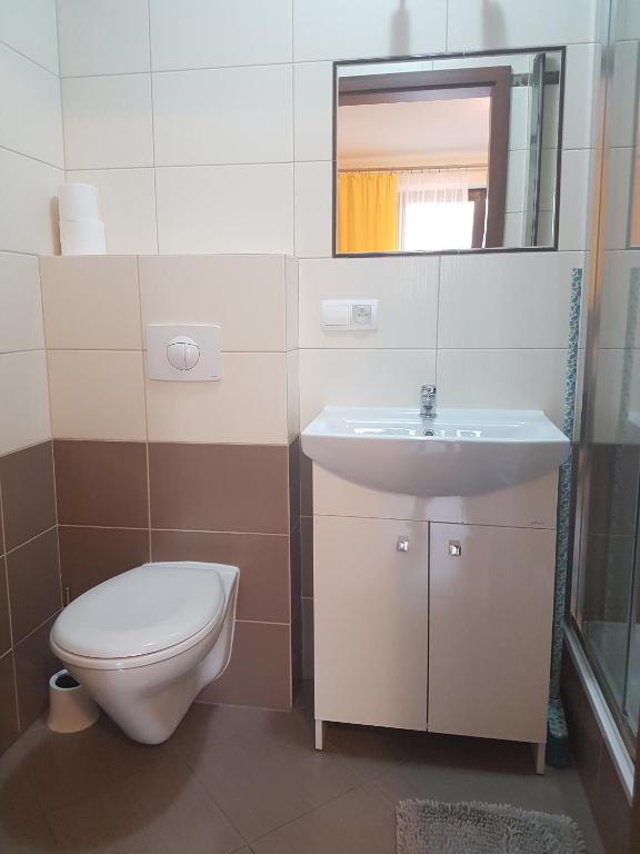 Kúpeľňa v ubytovaní U Andzi
