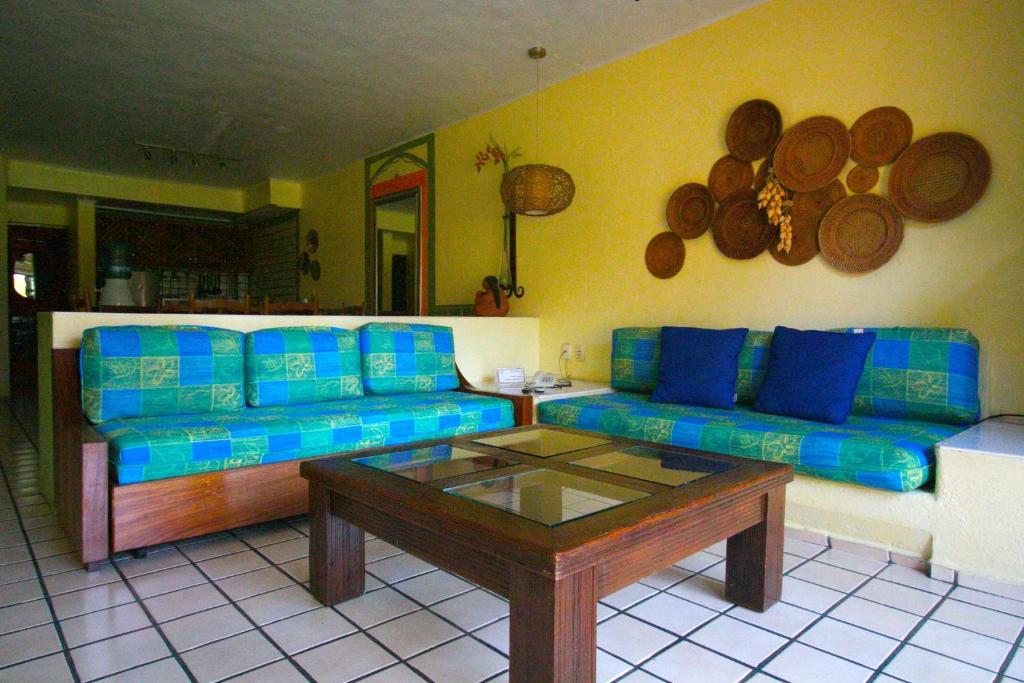 Posezení v ubytování Villas del Sol en Los Tules