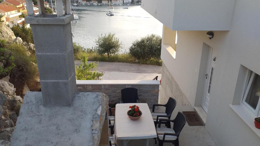 Balkón alebo terasa v ubytovaní Apartman Zaklopatica