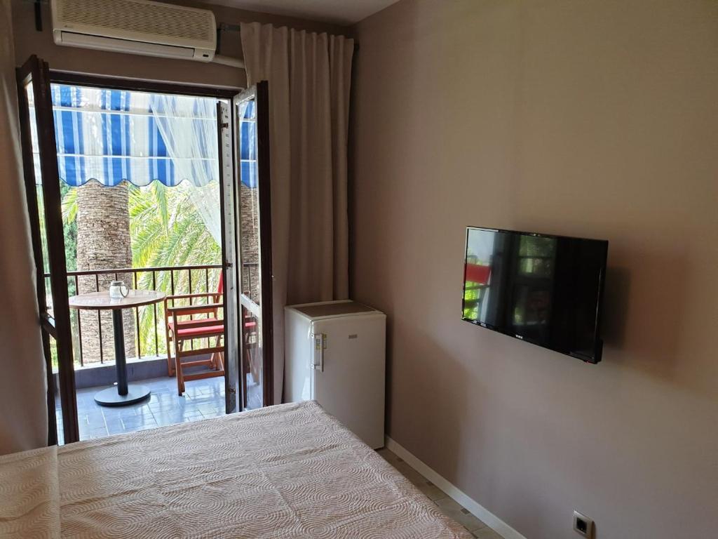 Voodi või voodid majutusasutuse Apartmani i sobe Goca toas