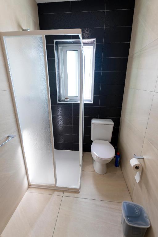 Koupelna v ubytování Estrella Lodging