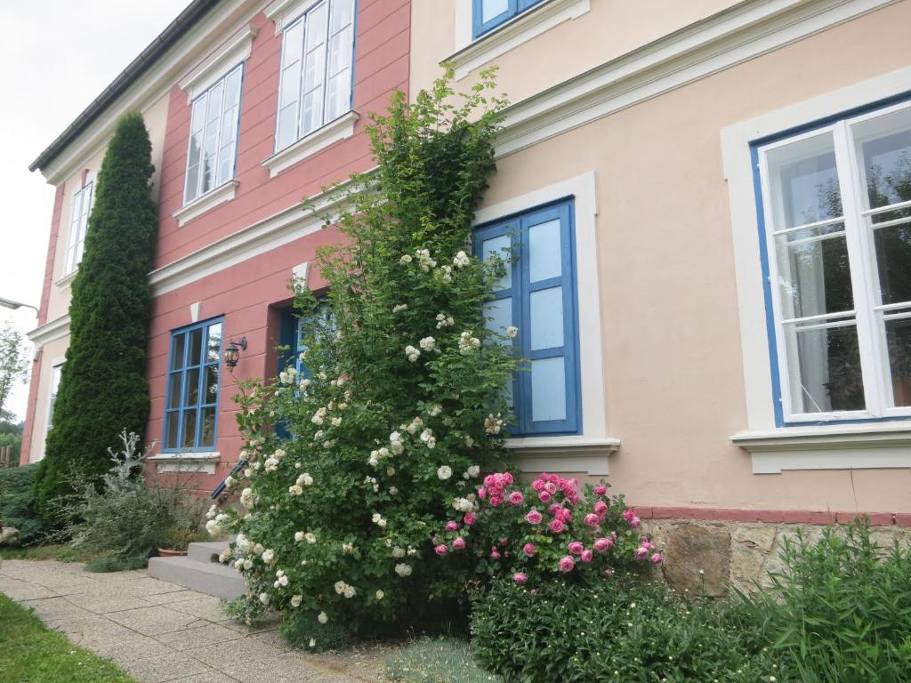 Vonkajšia záhrada v ubytovaní Romantik-Villa LebensART