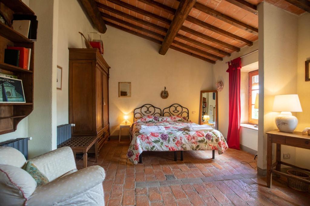 Posezení v ubytování Il Vichiaccio Country House