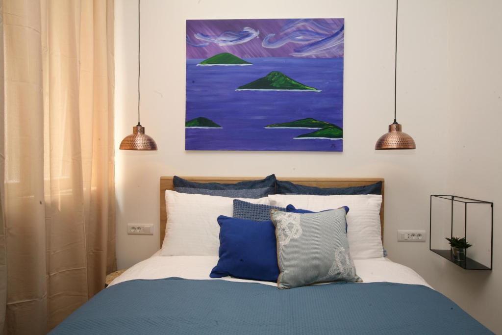 Postel nebo postele na pokoji v ubytování House Bava