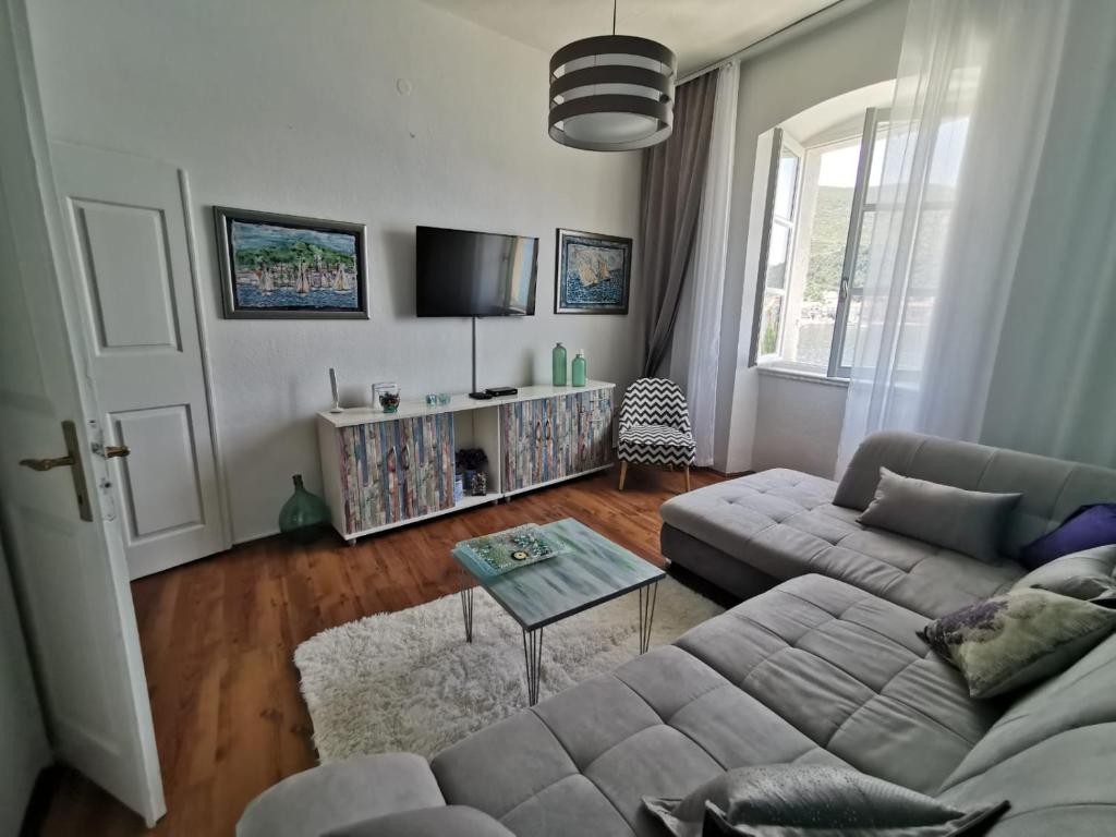 Posezení v ubytování Apartman nono Ive