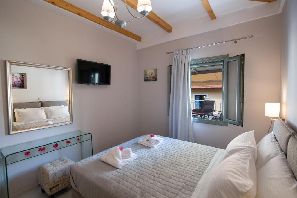 Postel nebo postele na pokoji v ubytování Casa Demi