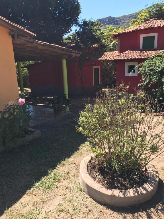 Zahrada ubytování Chalé Raio De Sol