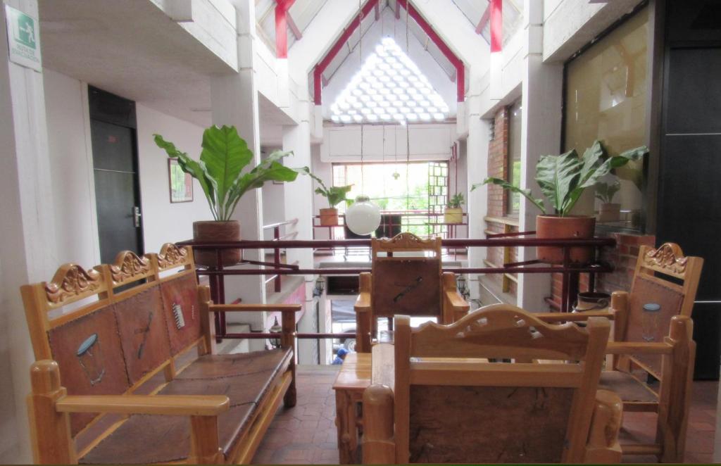 Posezení v ubytování Hotel Nuevo Tio