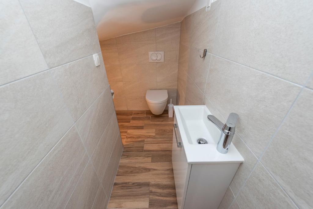 Koupelna v ubytování LUXURY APARTMENTS - LA VIR 3 & 4