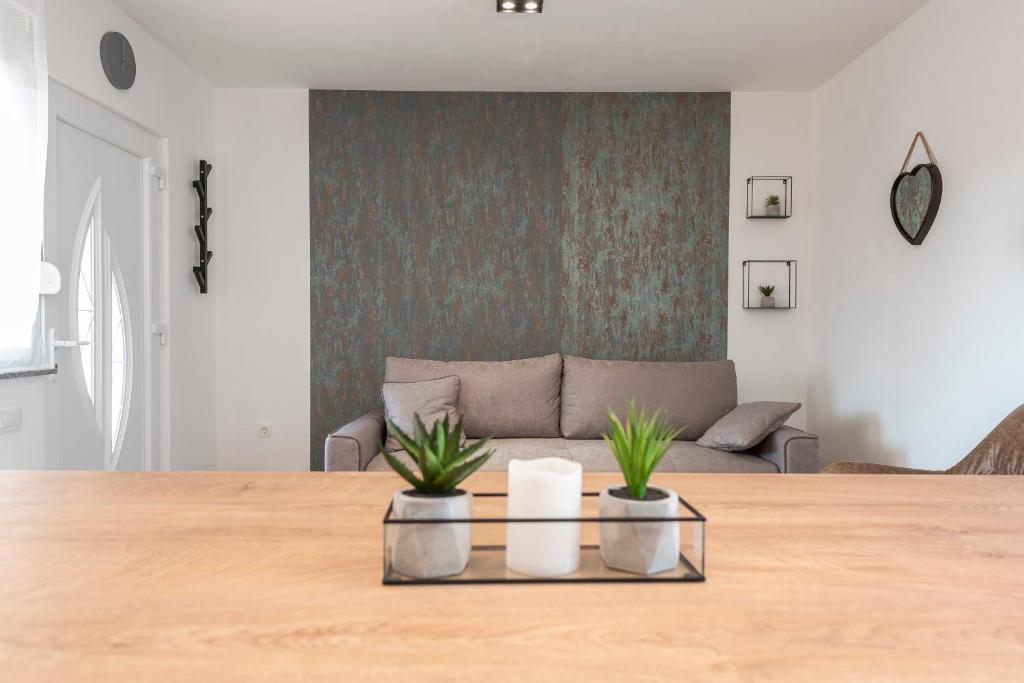 Posezení v ubytování LUXURY APARTMENTS - LA VIR 3 & 4