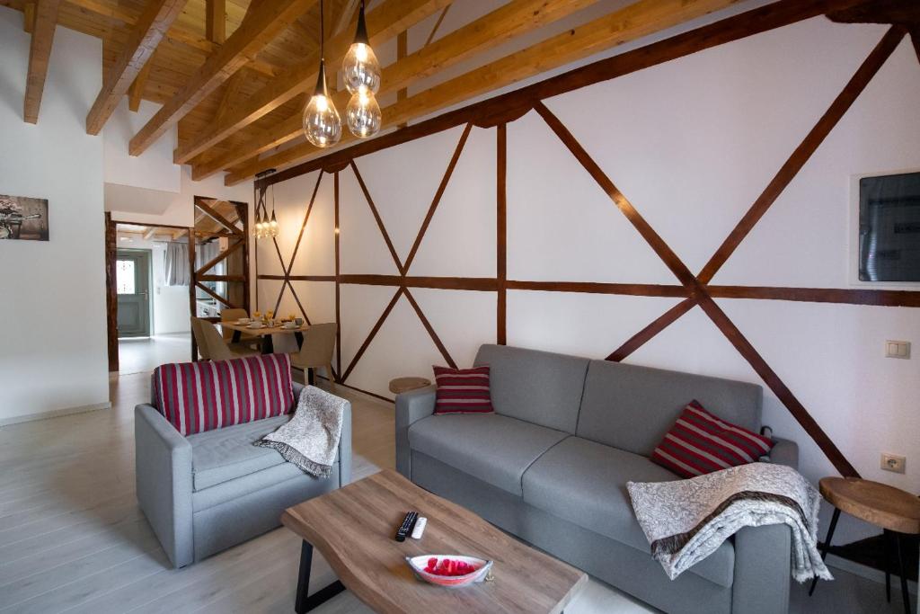 Posezení v ubytování Casa Demi