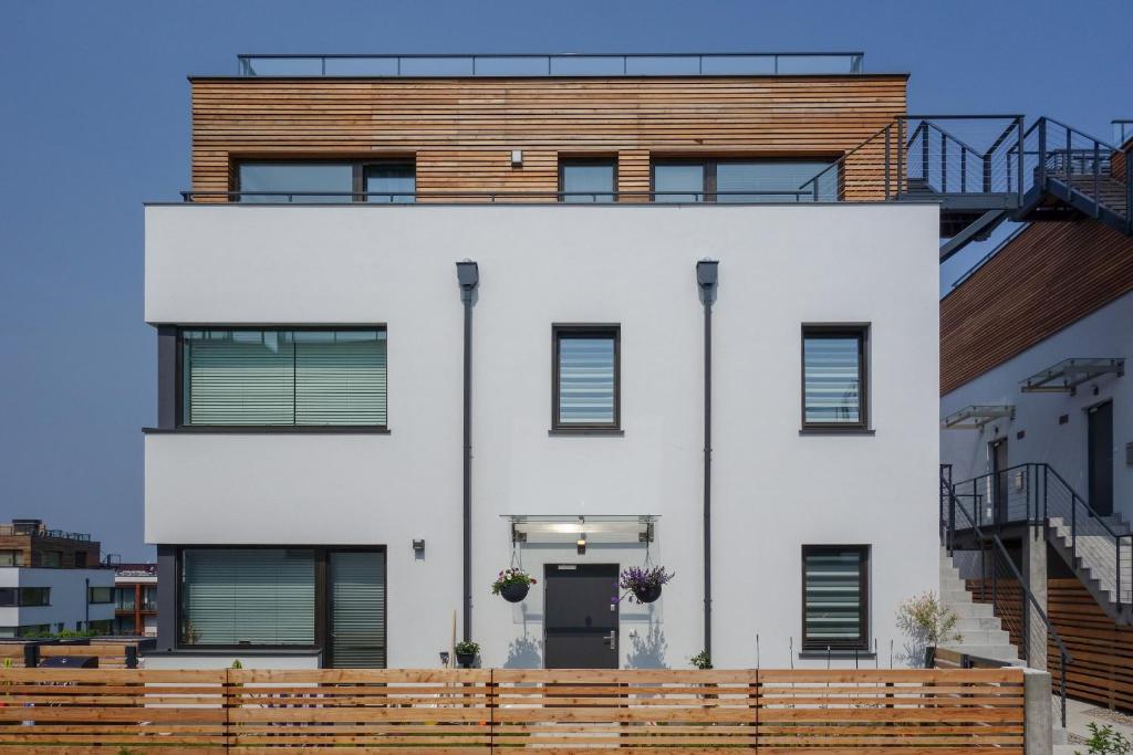Budova, kde se apartmán nachází