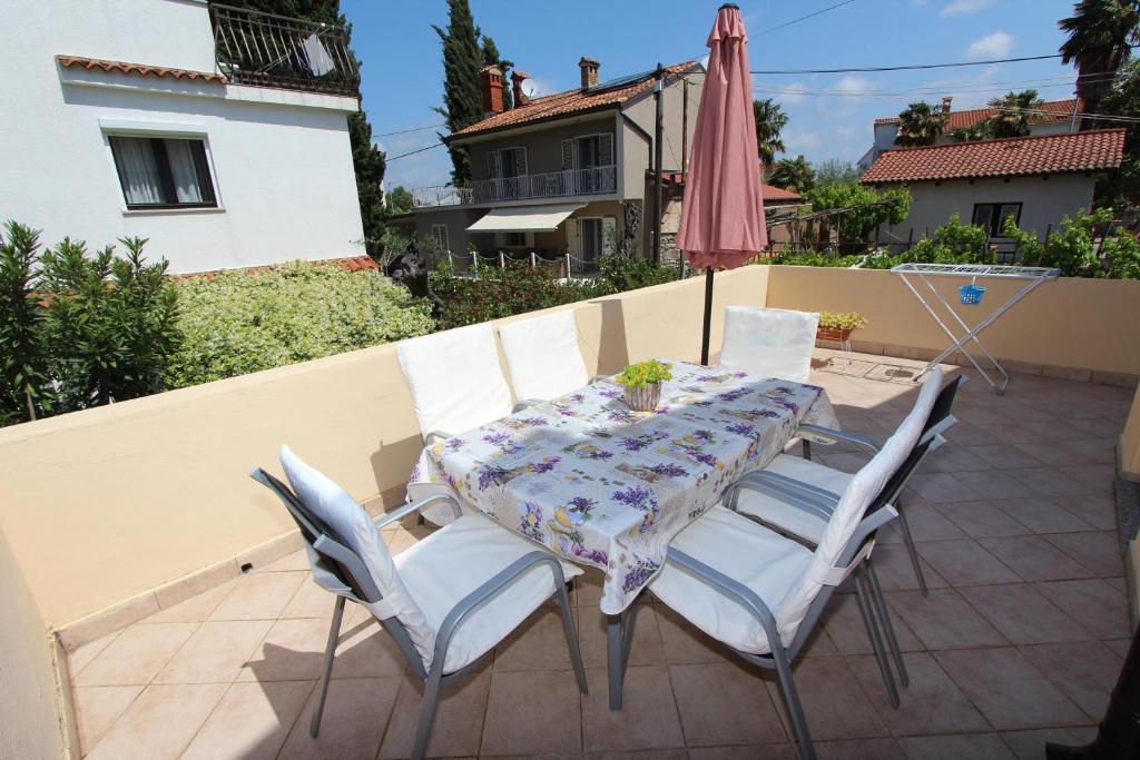 Balkón alebo terasa v ubytovaní Apartment Rokov