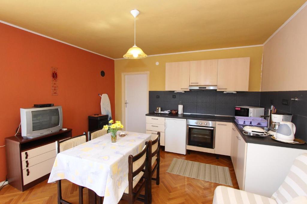 Kuchnia lub aneks kuchenny w obiekcie Apartment Rokov