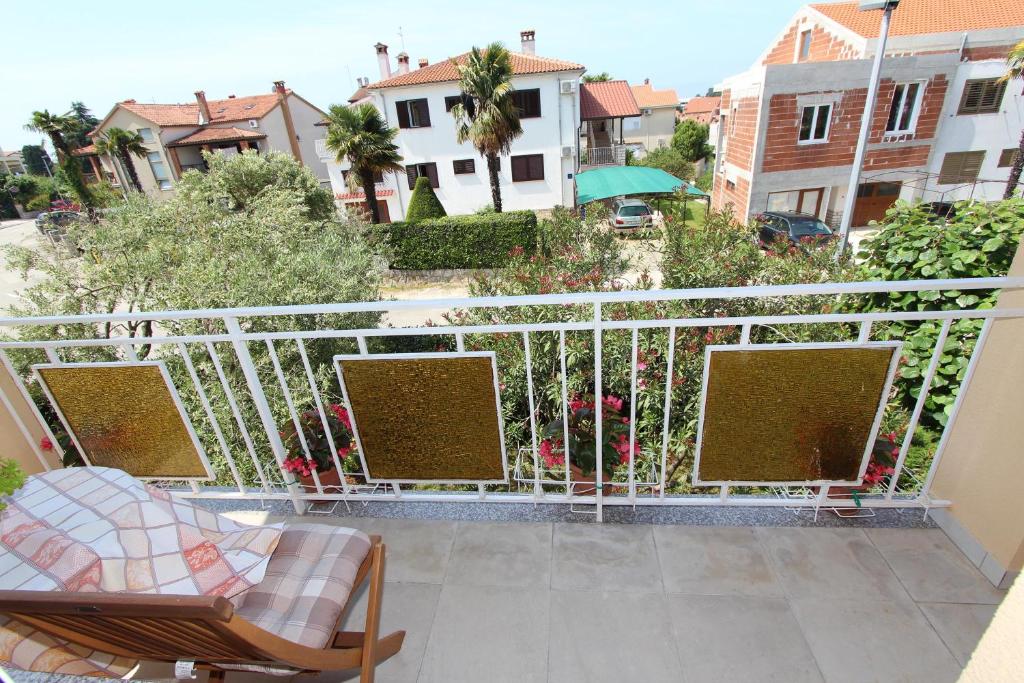 Balkon lub taras w obiekcie Apartment Rokov