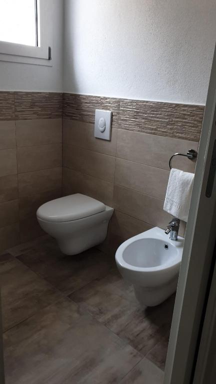 Koupelna v ubytování Hotel La Contessa