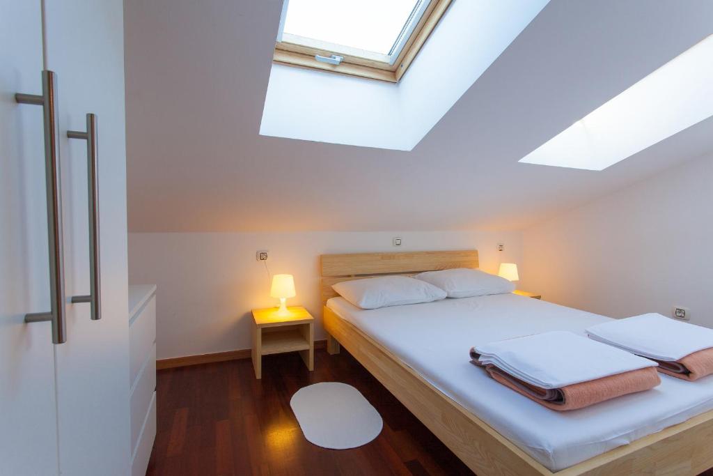 Letto o letti in una camera di Bed&breakfast Lucija