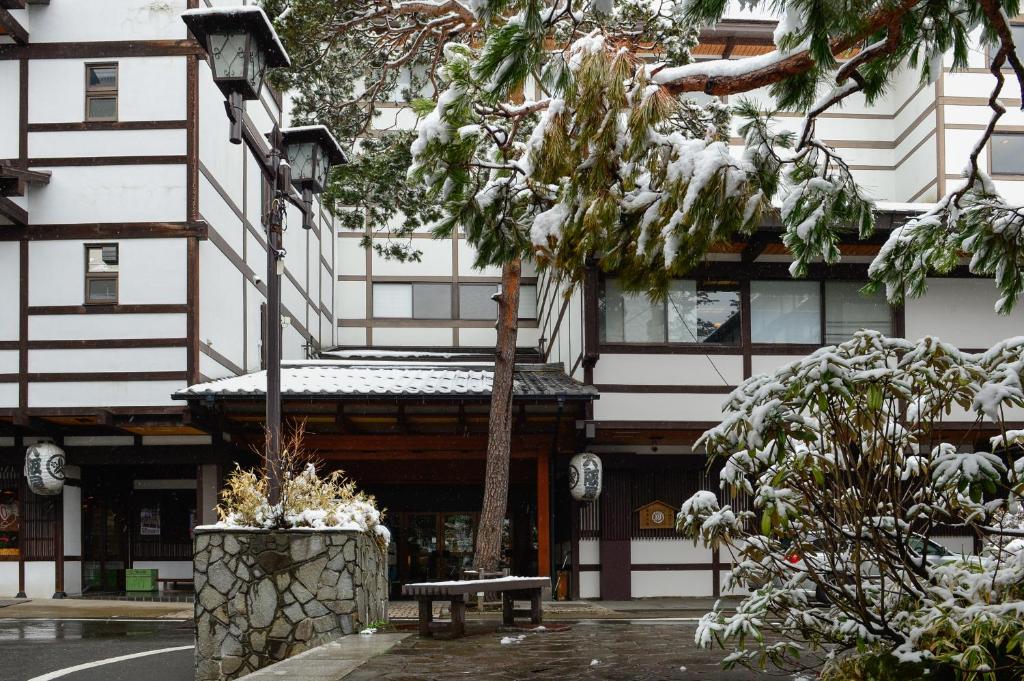 Budova, kde se ryokan nachází