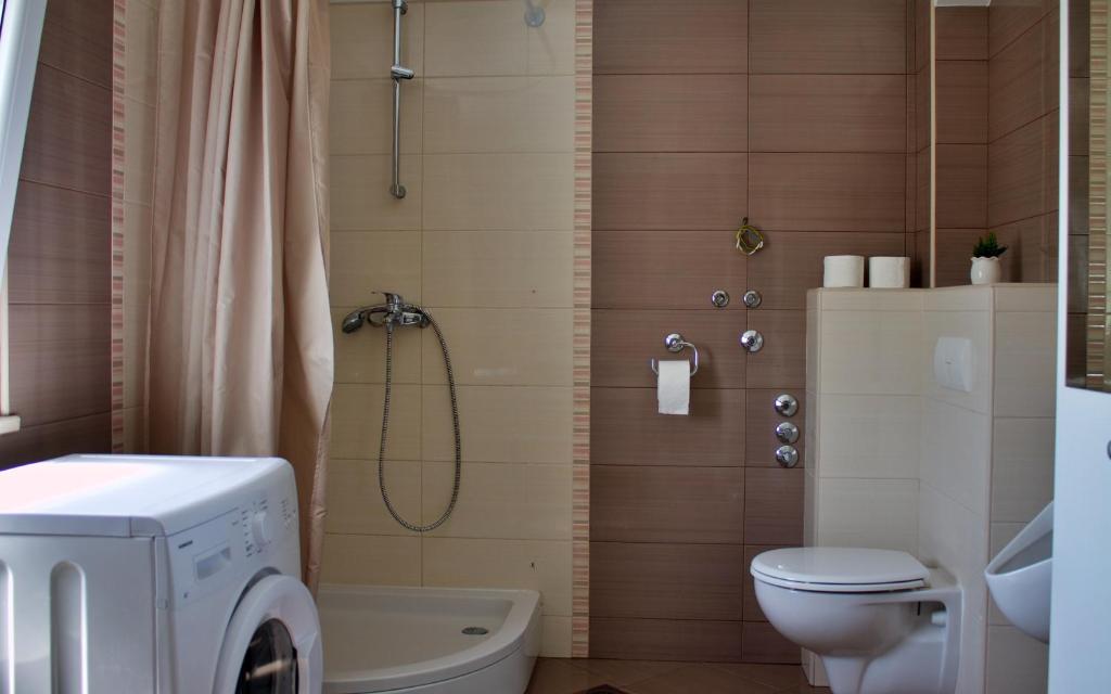 Kúpeľňa v ubytovaní Apartment Kaktus