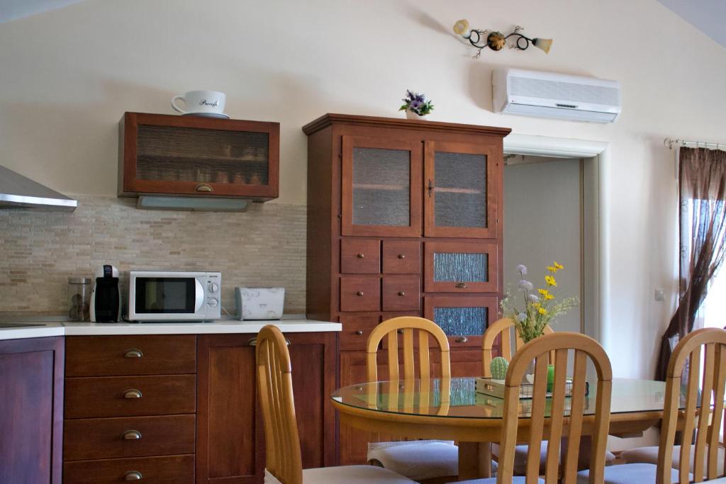 Kuchyňa alebo kuchynka v ubytovaní Apartment Kaktus