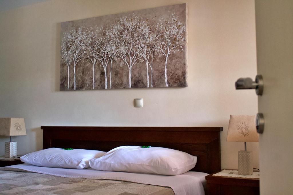 Posteľ alebo postele v izbe v ubytovaní Apartment Kaktus
