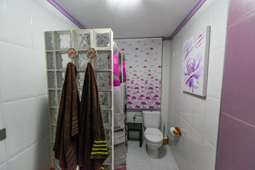 Kúpeľňa v ubytovaní Apartamento Lemavos