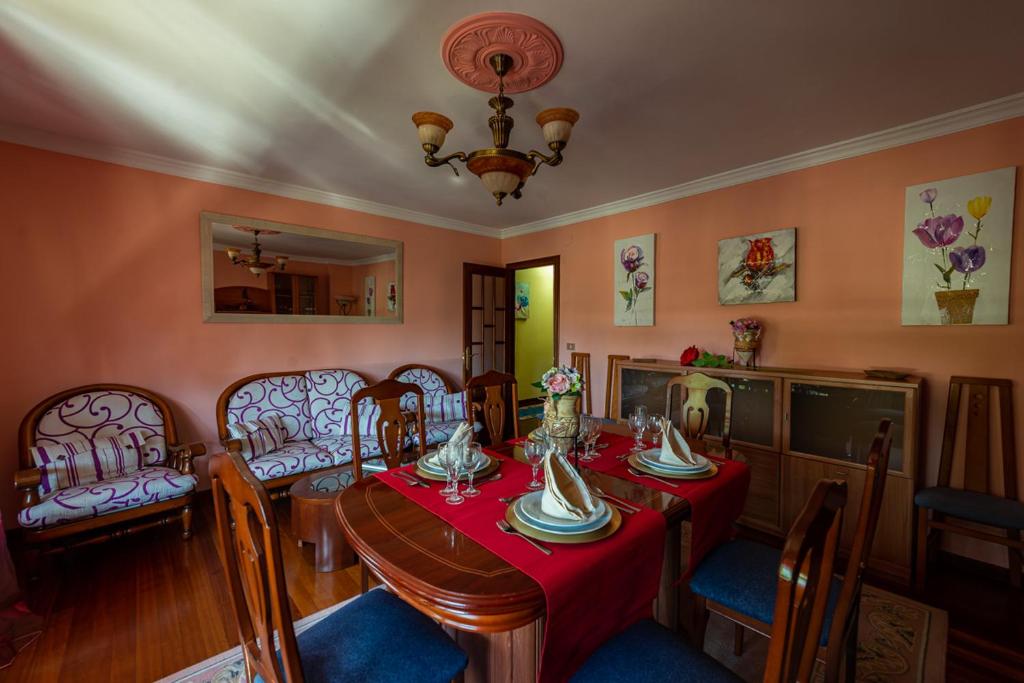 Posedenie v ubytovaní Apartamento Lemavos