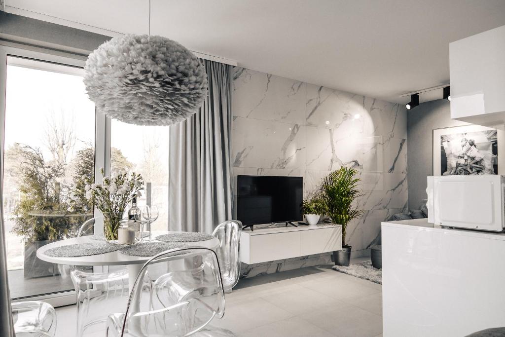 Zdjęcie z galerii obiektu Apartament Gray w mieście Mielno